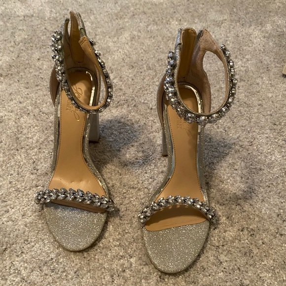 Mayra Block-Heel Dress Sandals - Picture 3 of 6